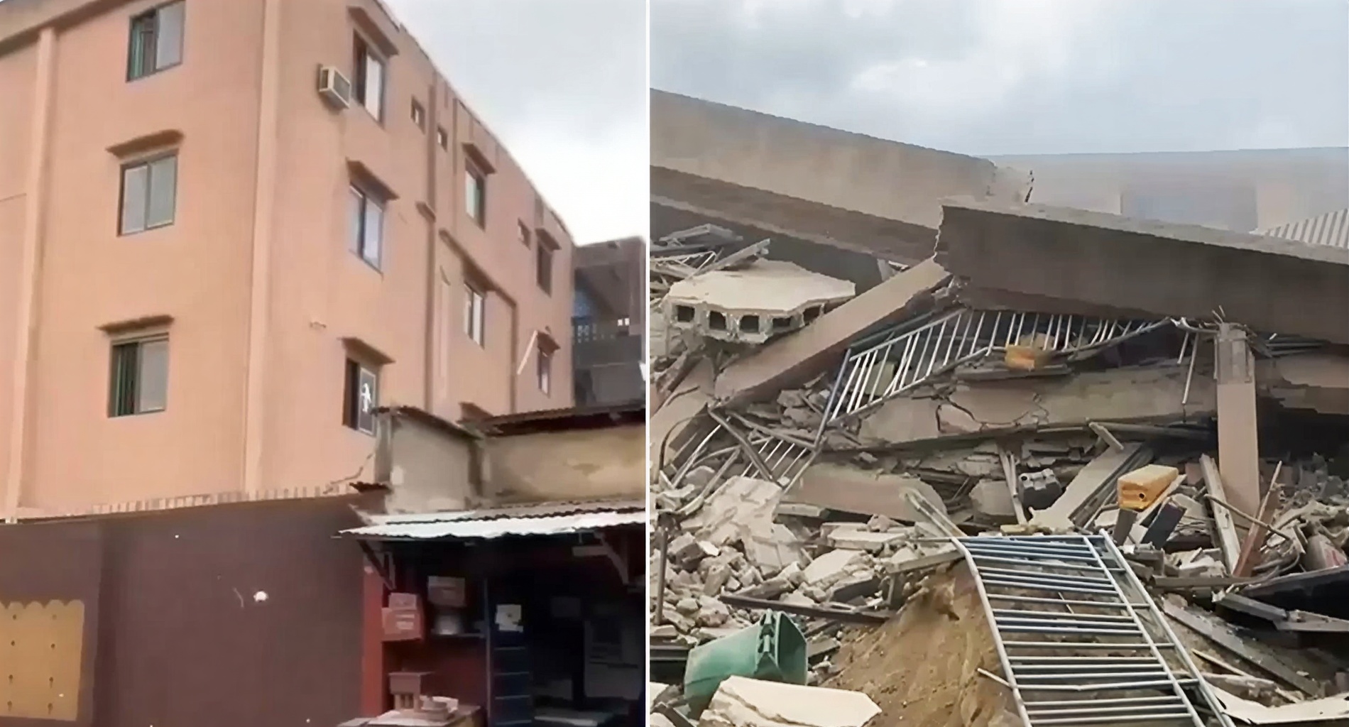 Pupils, Teachers, Narrowly Escape Death as School Collapses in Lagos